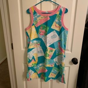 Lilly Pulitzer Postcard Shift